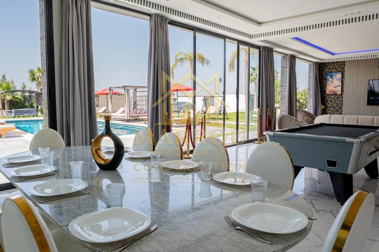  Villa de Prestige à Louer – Route de Casablanca (Bourrous) | Marrakech — thumbnail 4