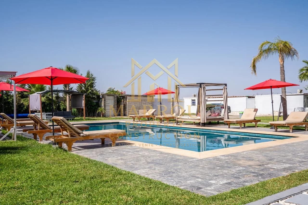  Villa de Prestige à Louer – Route de Casablanca (Bourrous) | Marrakech — thumbnail 19