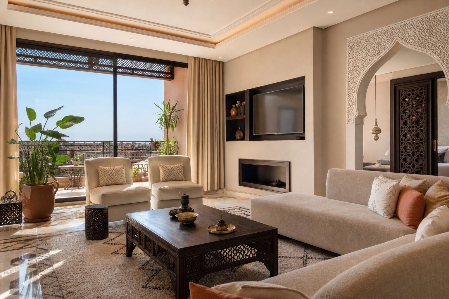 Residencia moderna con jardín Marrakech