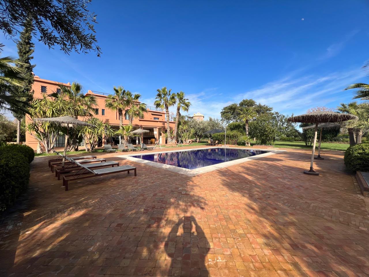 Villa de lujo con piscina Marrakech